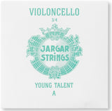 Jargar Cellos-strängar YOUNG TALENT – small scale - A 3/4 medium (0,76mm)