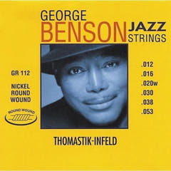Thomastik-Infeld Strängar för elgitarr George Benson Jazz Gitarrer - Set roundwound (GR112)