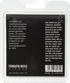 Thomastik-Infeld strängar för E-guitar Jazz Swing Series Nickel Flat Wound - set 013 flatwound (JS113)