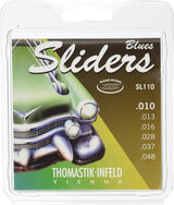Thomastik-Infeld strängar för elgitarr Sliders Blues Series - set 010 medium (SL110)