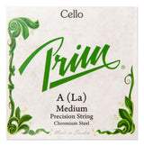 Prim A-sträng till cello, kromstål, medium
