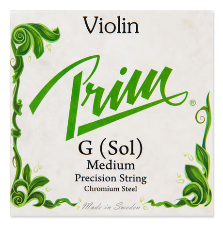 Prim G-sträng för fiol, kromstål, medium