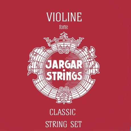 Jargar Fioler-strängar - set, stål G, silver (Forte)