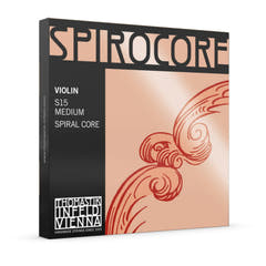 Thomastik-Infeld Fioler-strängar Spirocore med spiralkärna - mjuk (S15Aw)