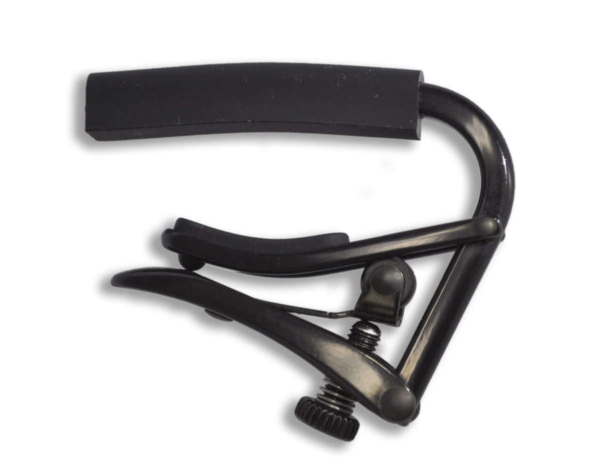 Shubb Capo Standard Capo - E-gitarr, 7,25" radius, svart (C4k)