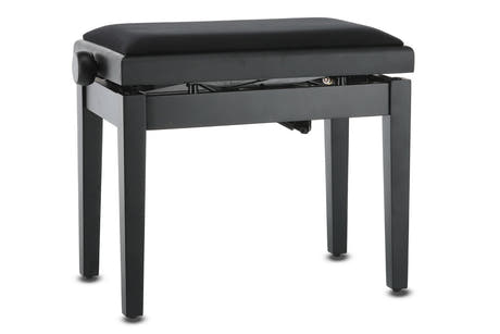 GEWA pianobänk Deluxe Autolift - svart matt