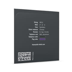 Thomastik-Infeld strängar för viola DOMINANT PRO - D syntetisk kärna, krom (DP22)