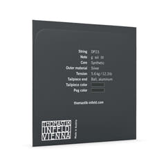 Thomastik-Infeld Strängar för viola DOMINANT PRO - G Synthetic core, Silver (DP23)
