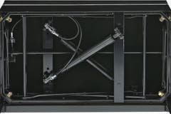 GEWA pianobänk Deluxe Autolift - svart högglans
