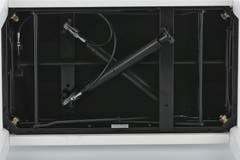 GEWA pianobänk Deluxe Autolift - vit matt