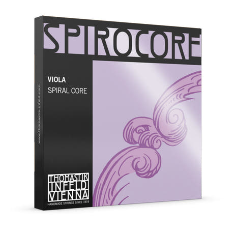 Thomastik-Infeld strängar för altfiol Spirocore spiralkärna - Mjuk (S19Aw)