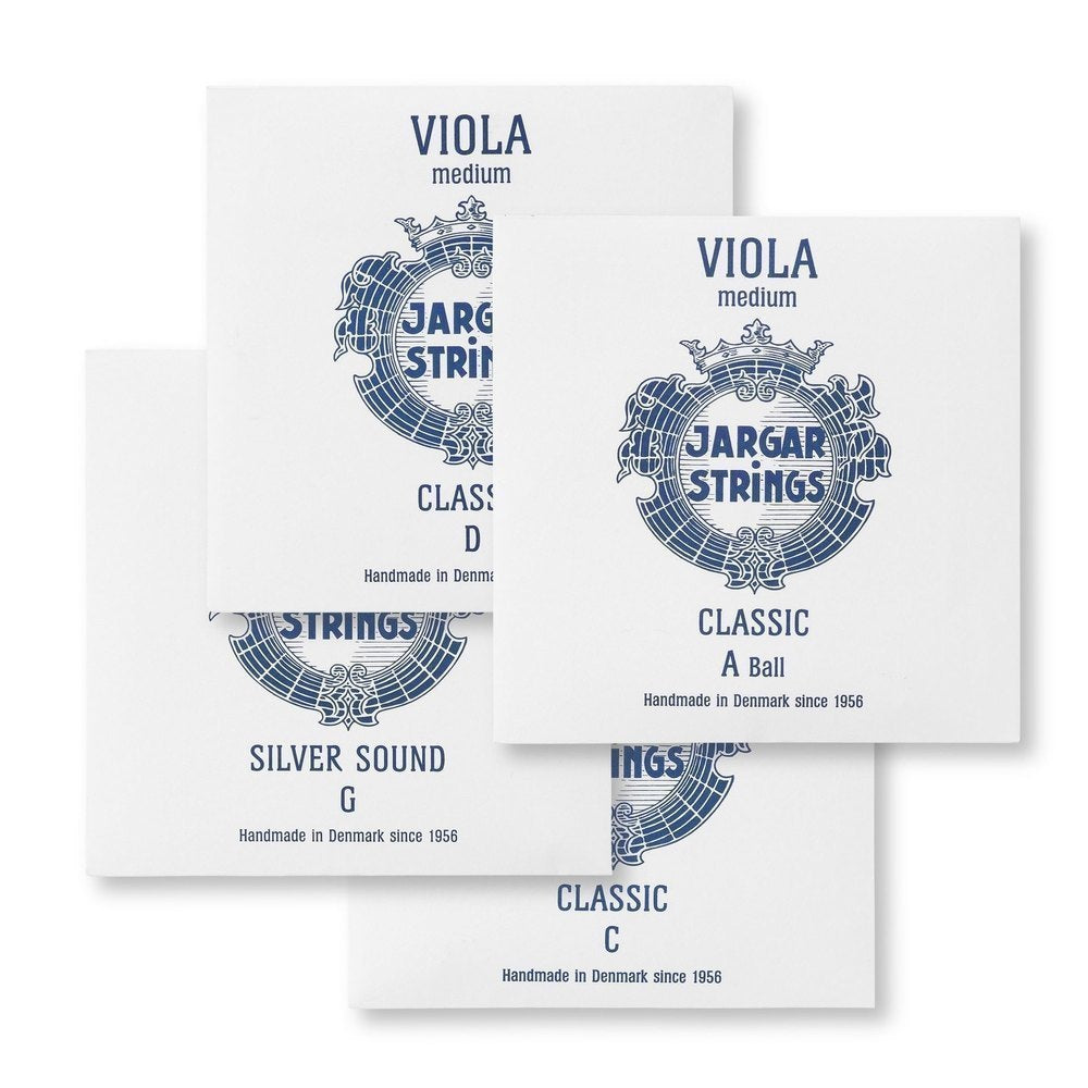 Jargar Classic strängset för viola, kromstål, medium