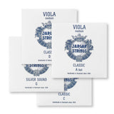 Jargar strängset till viola, kromstål och silver, forte