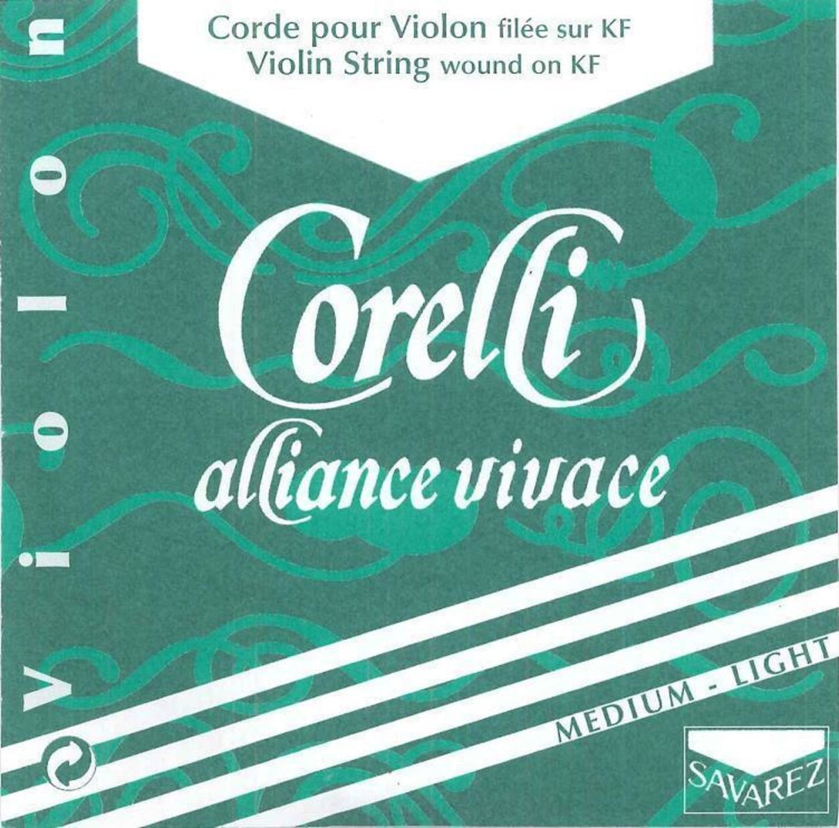 Corelli Strängar för Fioler Alliance Vivace - Medium-light 804ML