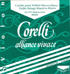 Corelli Fioler-strängar Alliance Vivace - Medium-light 800ML