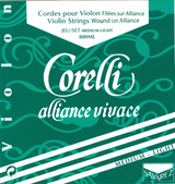 Corelli Fioler-strängar Alliance Vivace - Medium-light 800ML