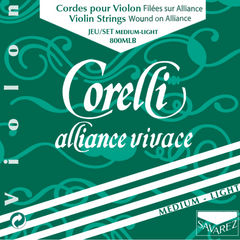Corelli Fioler-strängar Alliance Vivace - Medium-light 800MLB
