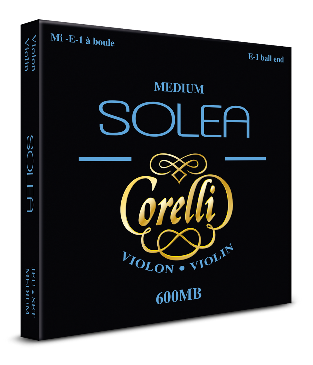 Corelli Fioler-strängar Solea - set E ball end (600MB)