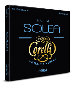 Corelli Fioler-strängar Solea - set E loop ends (600M)