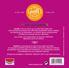 Corelli Fioler strängar Cantiga - Forte (900FB)