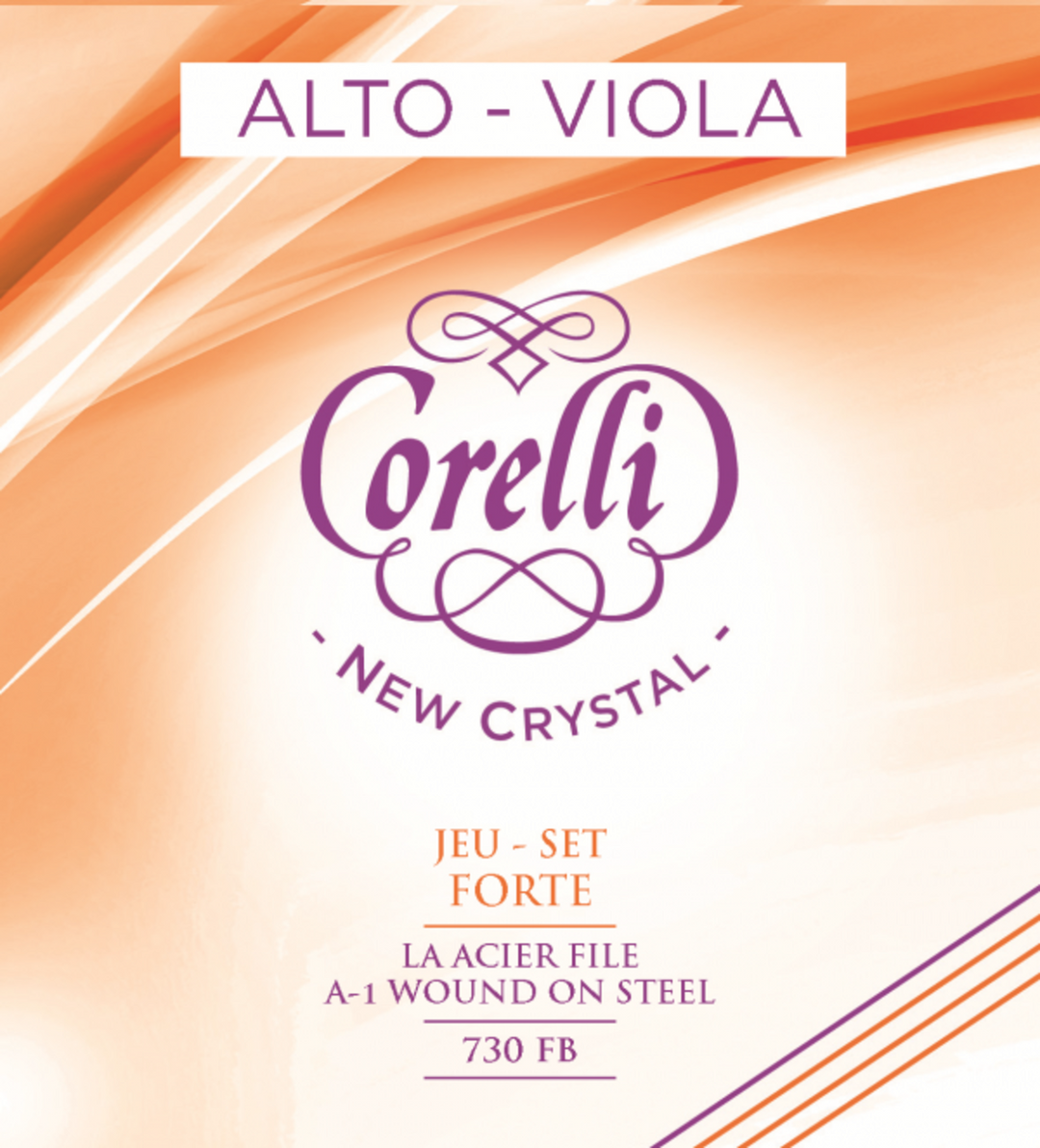 Corelli strängar för viola New Crystal - Forte (730FB)