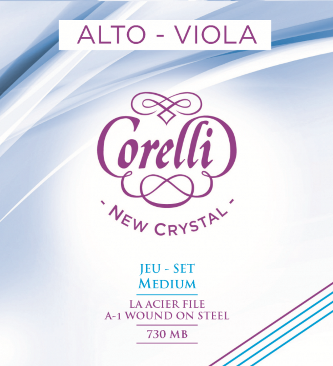 Corelli strängar för viola New Crystal - Medium (730MB)