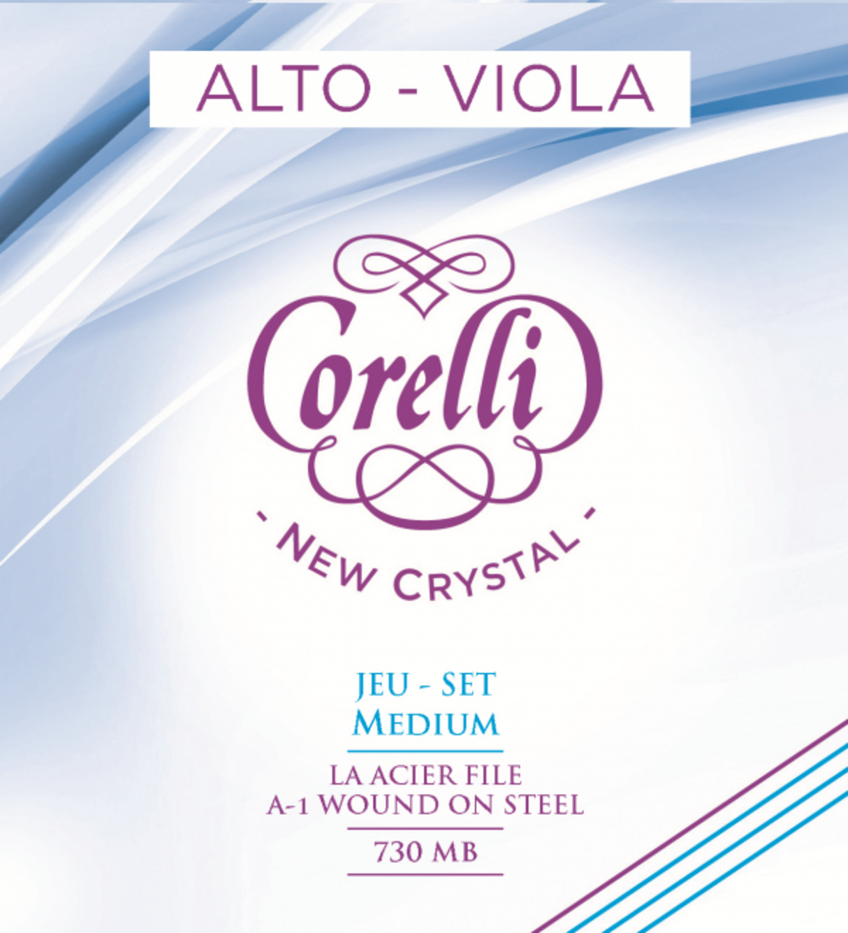 Corelli strängar för viola New Crystal - Medium (730MB)