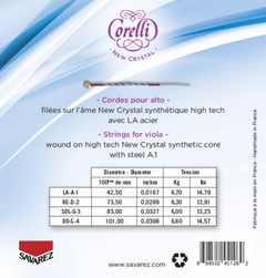 Corelli strängar för viola New Crystal - Medium (730MB)