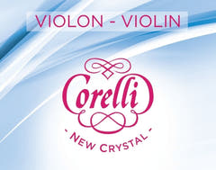 Corelli Fioler-strängar New Crystal - medium (702M)