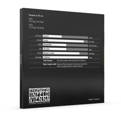 Thomastik-Infeld Cellos-strängar Spirocore spiralkärna - Set G+C volfram medium (S3233)