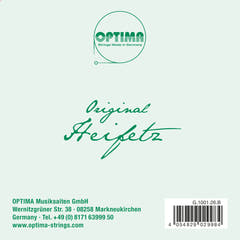 Optima Goldbrokat E-sträng 4/4-fioler, 0,26 mm, kula