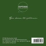 Optima Goldbrokat Premium E-sträng 4/4-fioler, 0,24 mm, kula