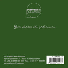 Optima Goldbrokat Premium E-sträng till 3/4-fioler, 0,24 mm, kula