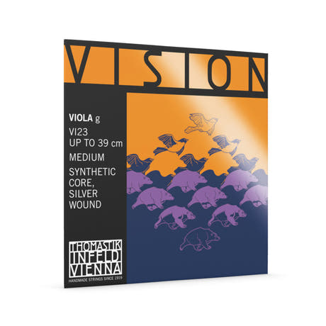 Thomastik-Infeld strängar för viola Vision syntetisk kärna - Medium (VI23)