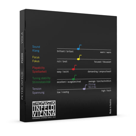Thomastik-Infeld strängar för viola Peter Infeld syntetkärna - set medium (PI200)