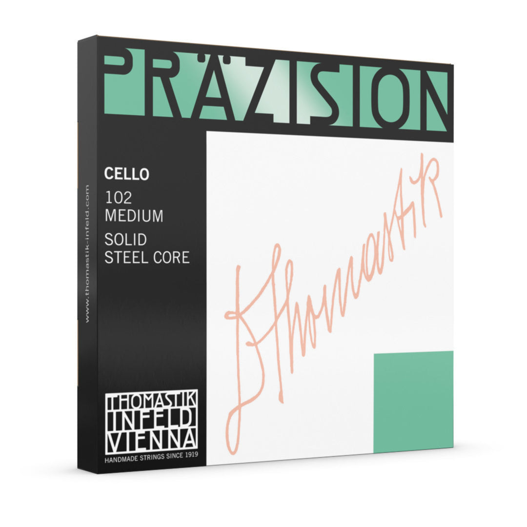 Thomastik-Infeld Cellos-strängar Precision stål, massiv kärna - Medium (95)