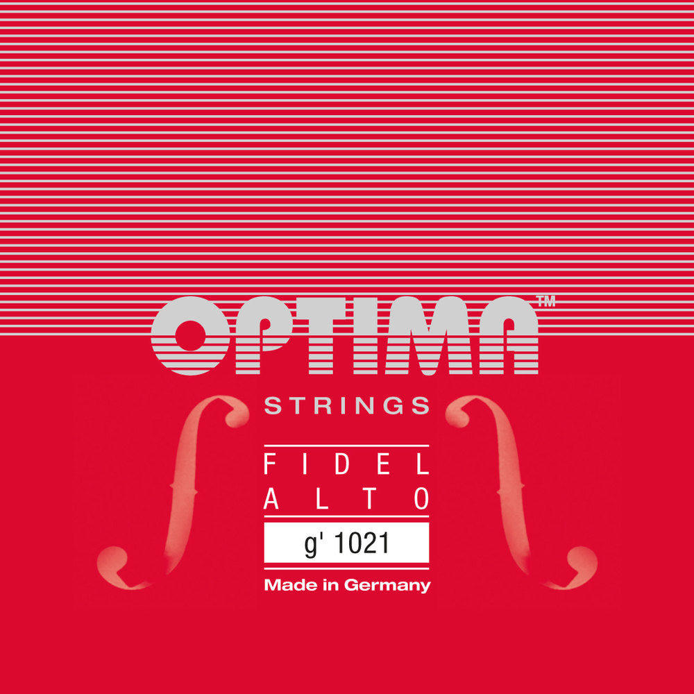 Optima 1021 sträng G1 till 6-strängad altfidel, silverstål