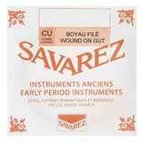 Savarez Viola da gamba-strängar Corelli - D6 silverpläterad spinnad (BFA482)