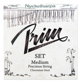 Prim nyckelharpastringar kromstål - Set (Medium)