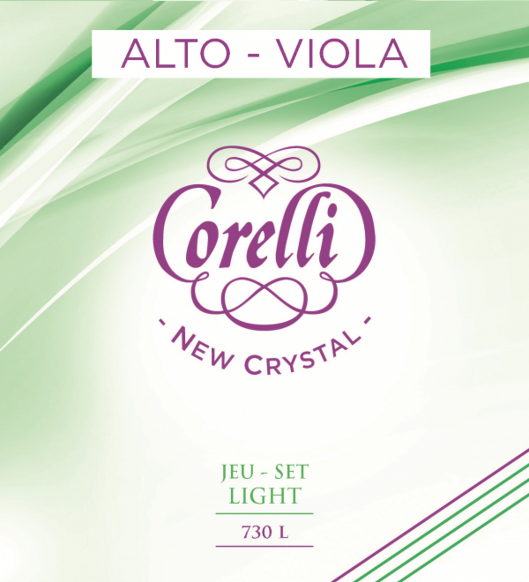 Corelli strängar för viola New Crystal - Light (730L)