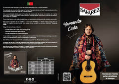 Savarez strängar för klassisk gitarr YAMANDU COSTA 7-string - 7-strängad hög spänning (Y510MJ7)