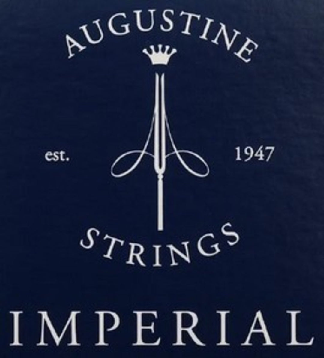 Augustine Strängar för klassisk gitarr Imperial Crystal Nylon medium - Set Imperial Black (medium/låg)