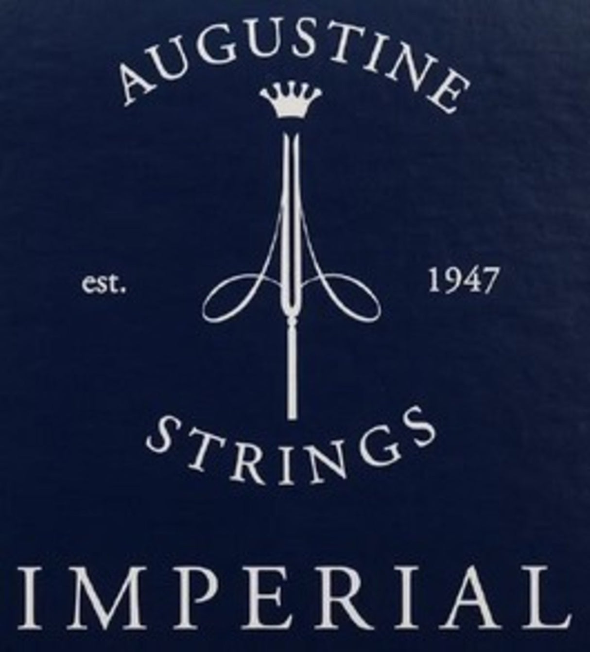 Augustine Strängar för klassisk gitarr Imperial Crystal Nylon medium - Set Imperial Black (medium/låg)