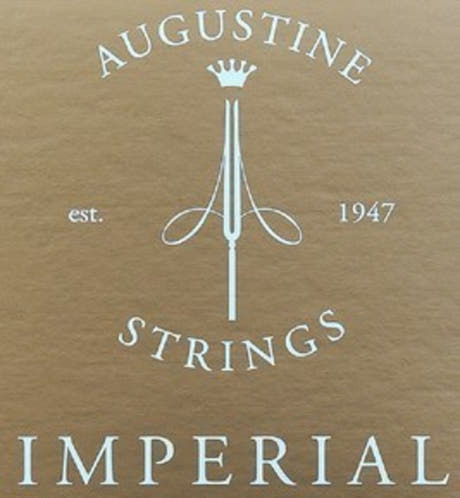 Augustine Strängar för klassisk gitarr Imperial Crystal Nylon medium - Set Imperial Gold (medium/medium)