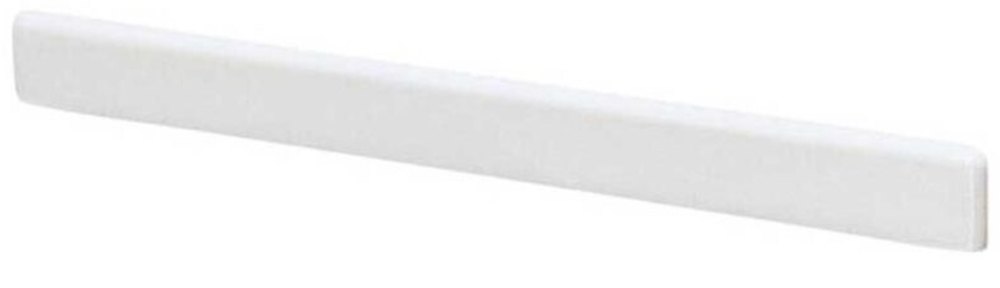 Fire & Stone plastsadel, klassisk gitarr, rak, 82,1 x 8,0 x 2,6 mm