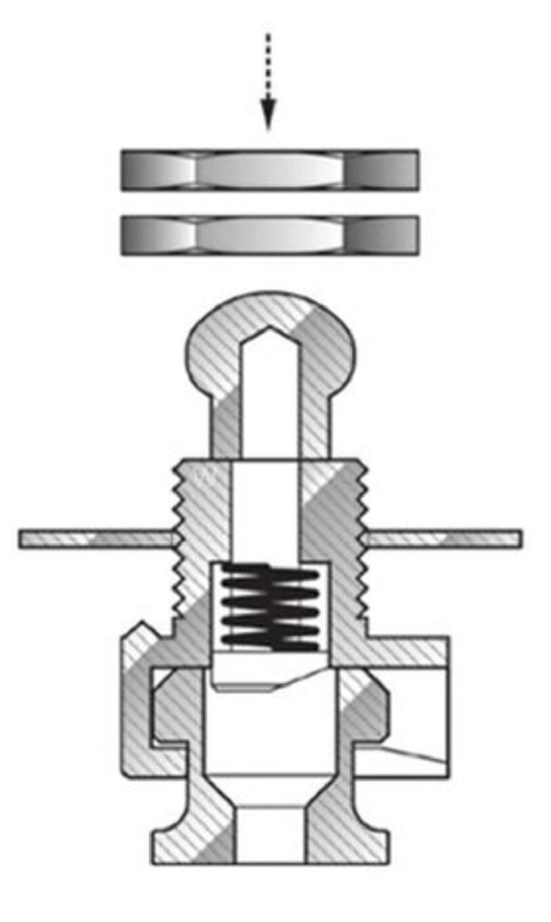 GEWA säkerhetsrem F&S Security Lock - förkromad (Set+)