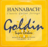 Hannabach 725 H/B2 diskantsträng, klassisk gitarr, medium/high tension
