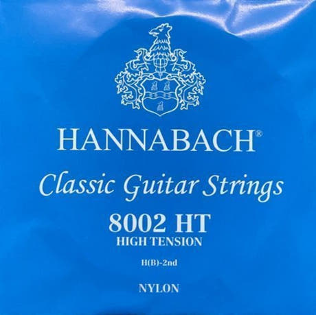 Hannabach 800 H/B2 diskantsträng till klassisk gitarrer, high spänning