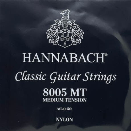 Hannabach 800 A5 bassträng till klassisk gitarr, medium tension