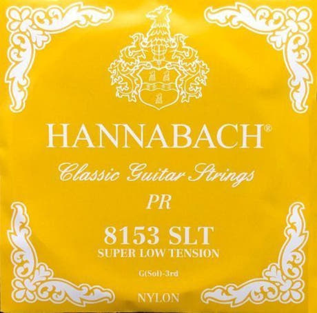 Hannabach 815 G3 diskantsträng till klassisk gitarr, super low tension